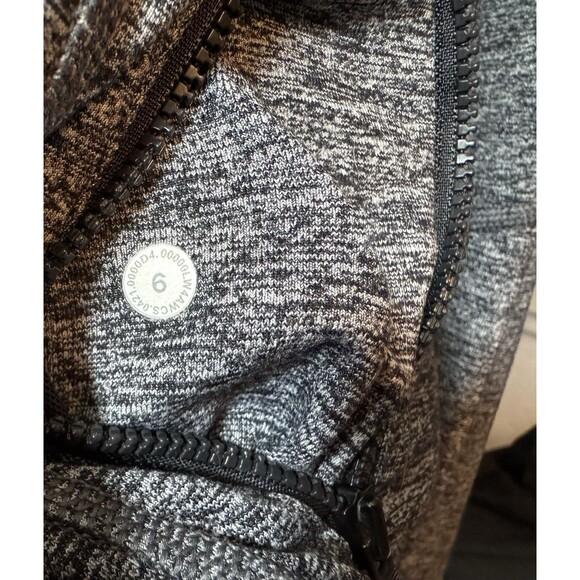 Lululemon Define *Luon Jacket, Women's Size 6 - Heather Black EUC - Picture 3 of 8